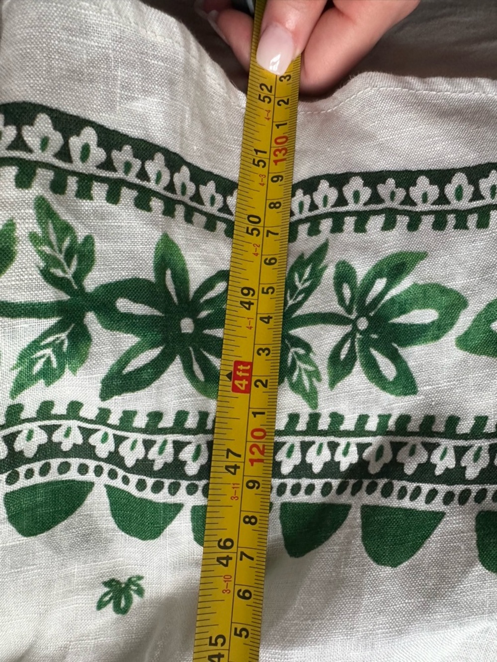 Magaschoni Green Floral Maxi Dress Button Front Influencer spring Favorite M - Picture 7 of 12